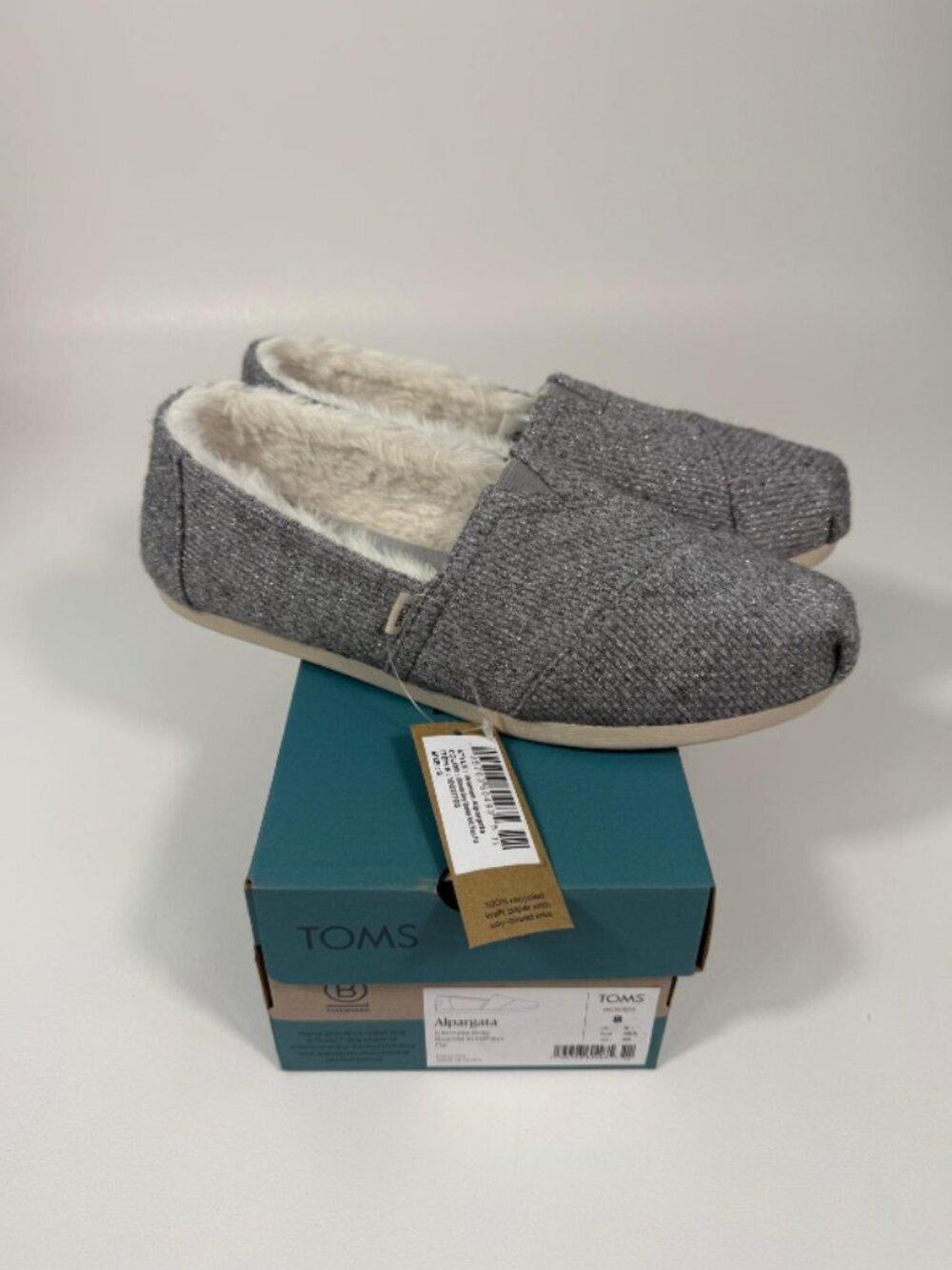 Toms Women Alpargata Classic Grey 8 Medium